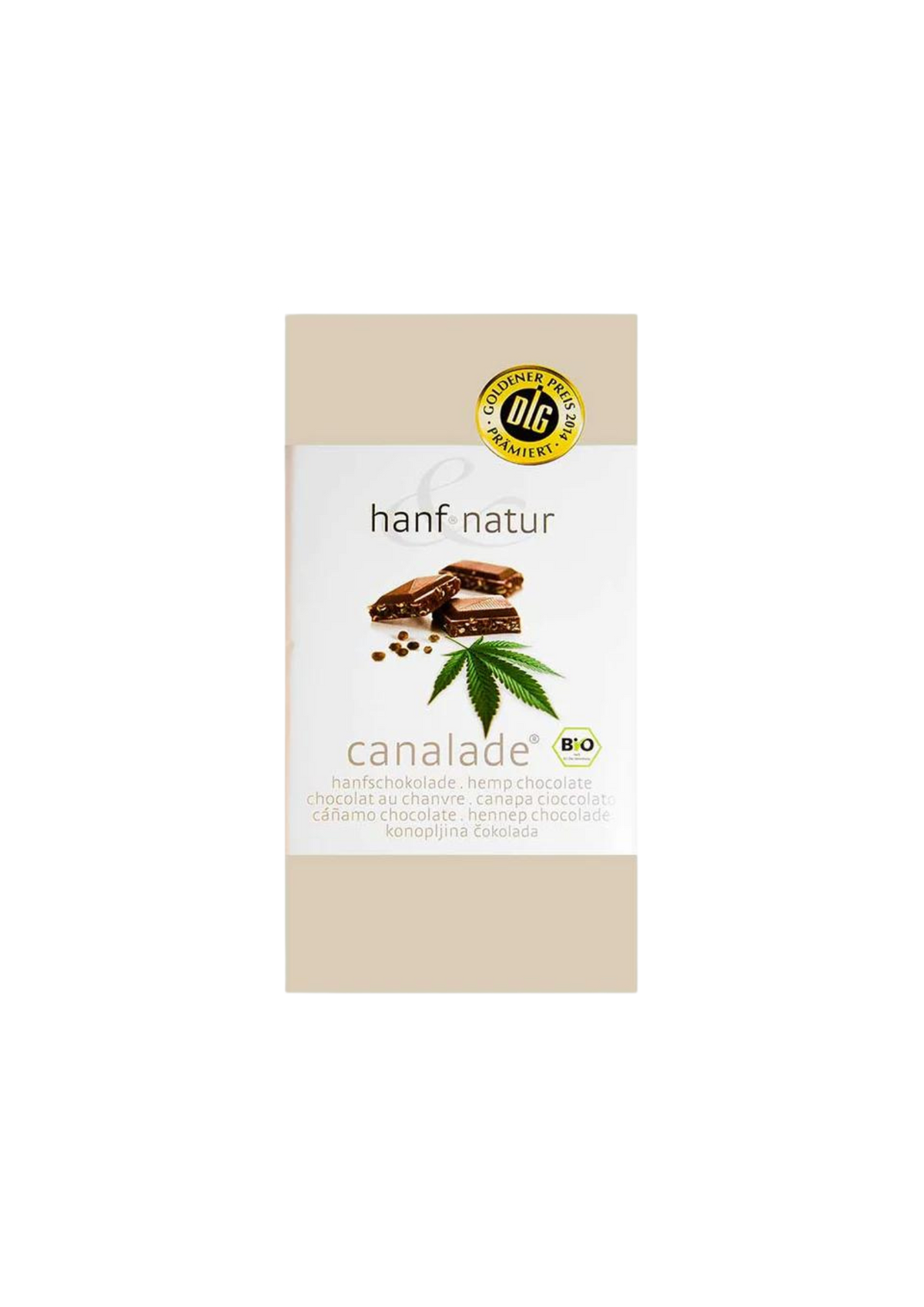 Canalade Bio Organic Hemp Milk Chocolate
