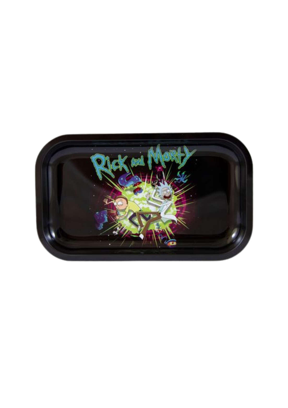 Bandeja Mediana Rick Black 27x16 cm