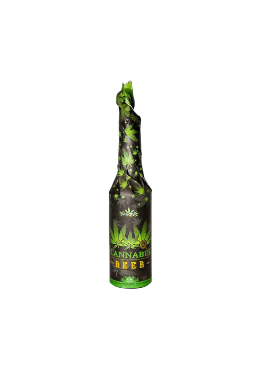 Cannabis Beer (330ml) – Hand Wrapped Black