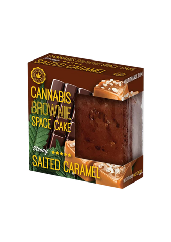 Cannabis Brownie Caramelo Salado