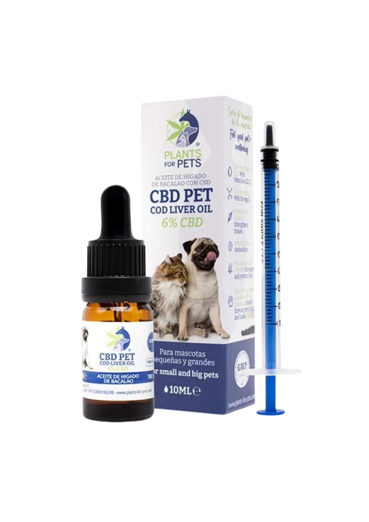 ACEITE DE HÍGADO DE BACALAO CBD 6% 10 ML